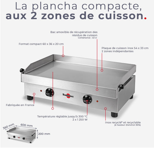 Plancha Samba Électrique Krampouz
