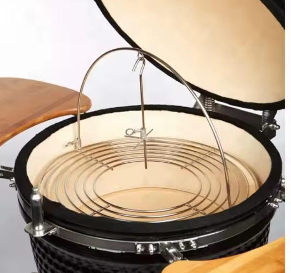Rôtissoire Poulet Grille  De Cuisson pour  Kamado 21 pouces N-Kamado