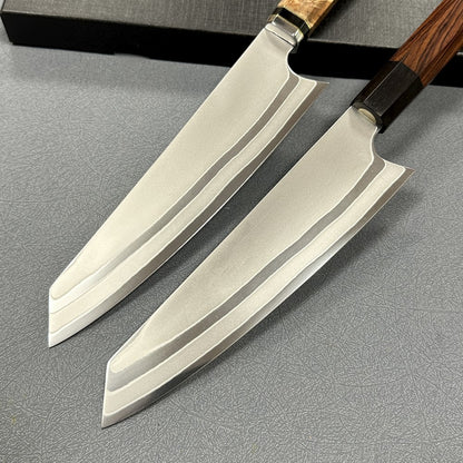 San Mai Kiristuke Chef Japonais OAK (gravé à vos initiales) - livraison offerte
