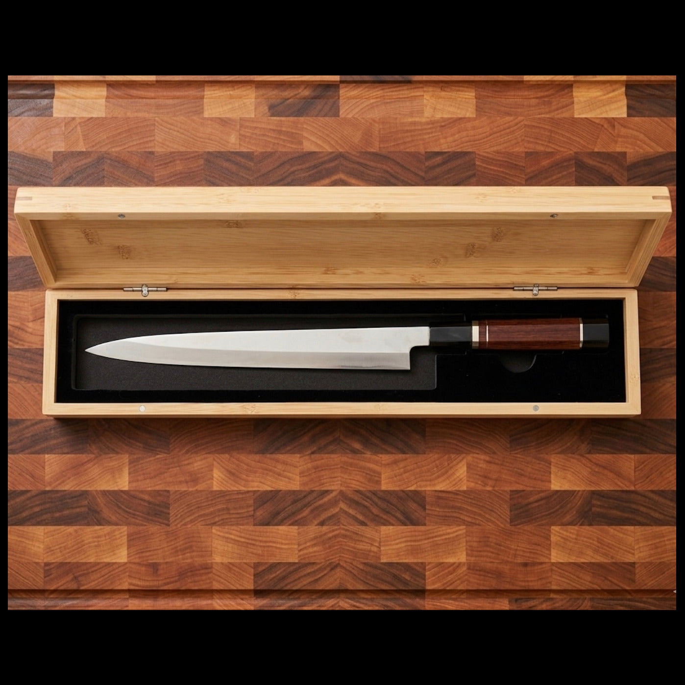 Yanagiba - Premium Édition  Manche en Corne de Buffle et Bois  - livraison offerte