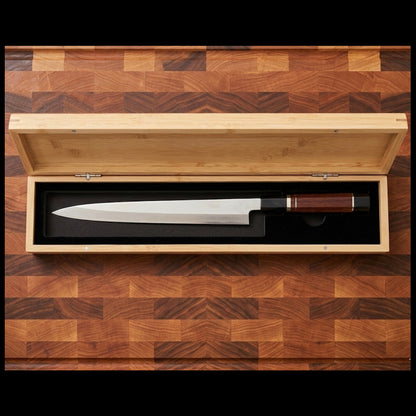 Yanagiba - Premium Édition  Manche en Corne de Buffle et Bois  - livraison offerte