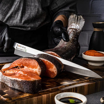 Yanagiba - Premium Édition  Manche en Corne de Buffle et Bois  - livraison offerte