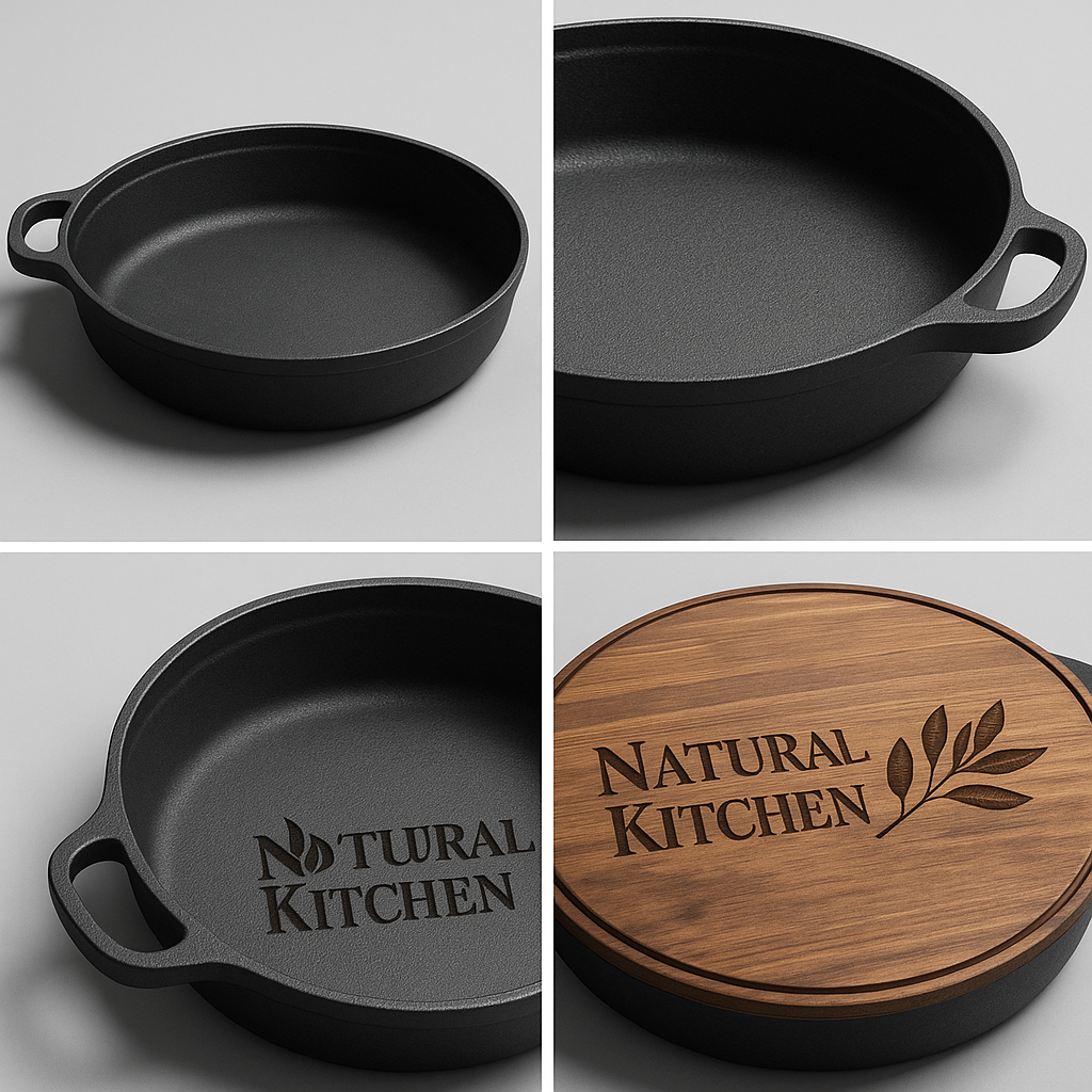 CAMPFIRE PRO | La Marmite en Fonte Ultime pour Kamado et BBQ tout feux 35 CM