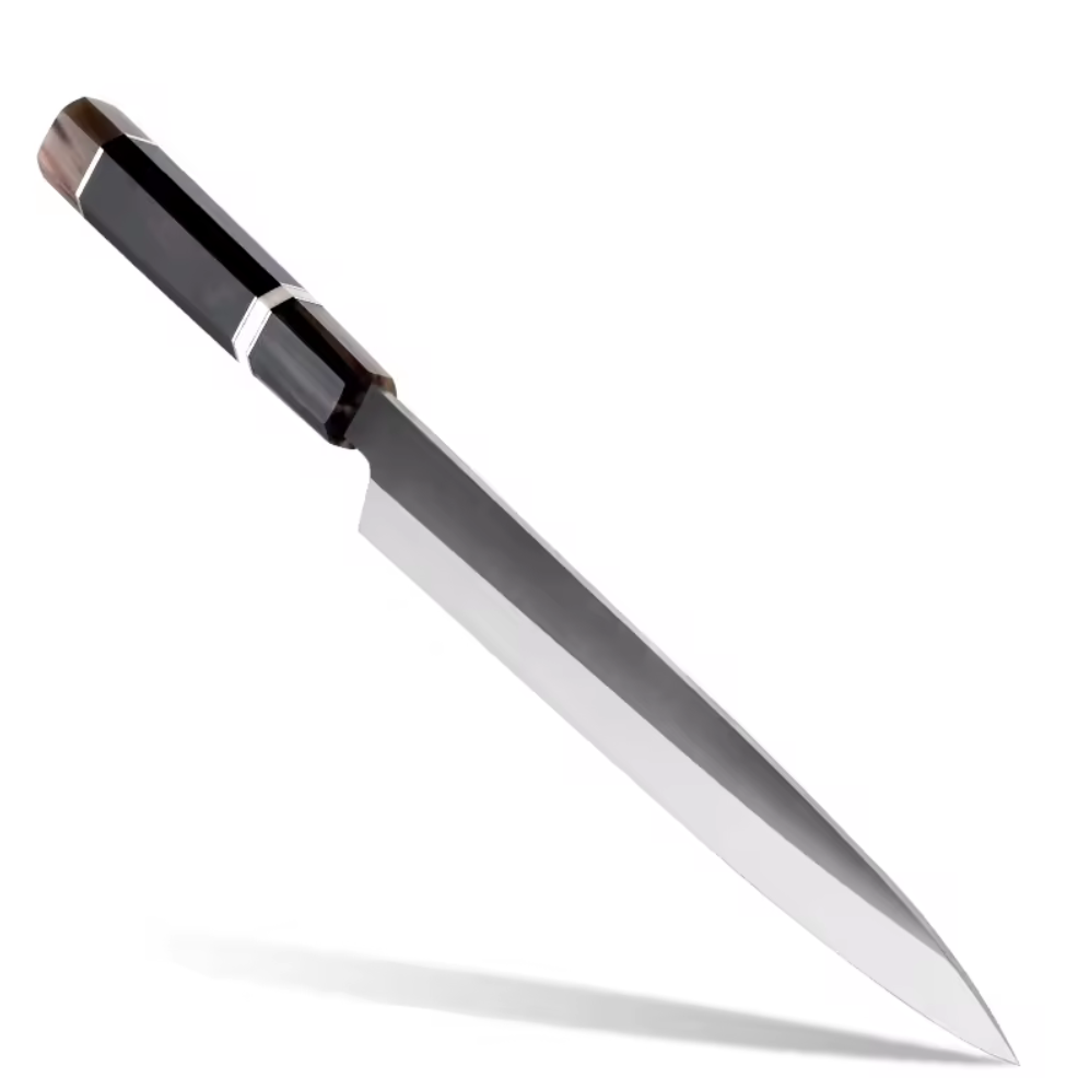 Yanagiba couteau japonais Sushi Sashimi Corne de buffle  - livraison offerte