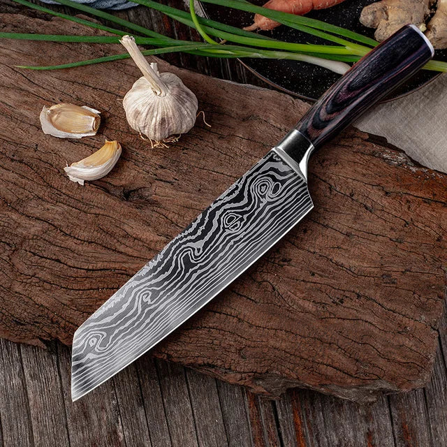 Couteau de chef style japonais