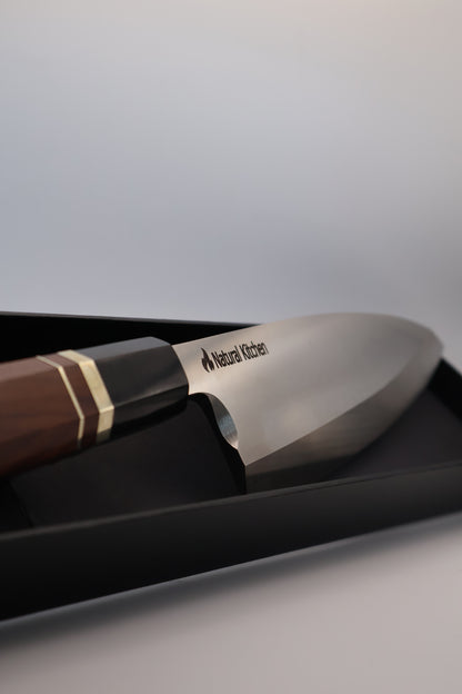 Couteau  Sashimi Deba Premium le must ! manche en corne de Buffle  - livraison offerte