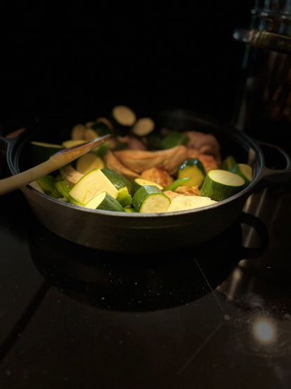 CAMPFIRE PRO | La Marmite en Fonte Ultime pour Kamado et BBQ tout feux 35 CM