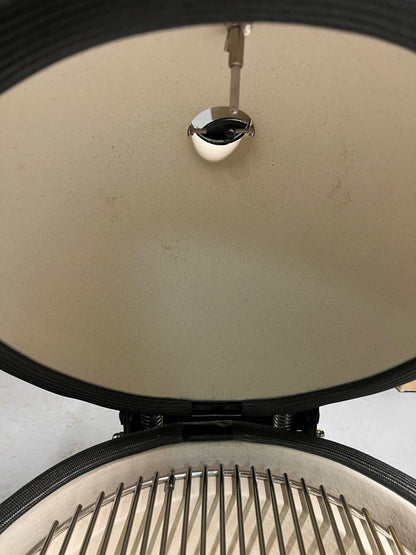 Barbecue Kamado 16" (Ø 41cm) - Céramique Haute Densité - Noir - Personnalisable