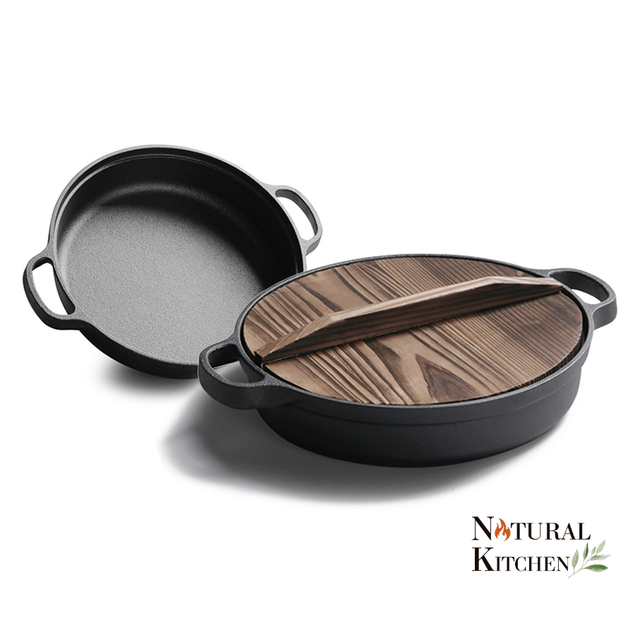 CAMPFIRE PRO | La Marmite en Fonte Ultime pour Kamado et BBQ tout feux 35 CM