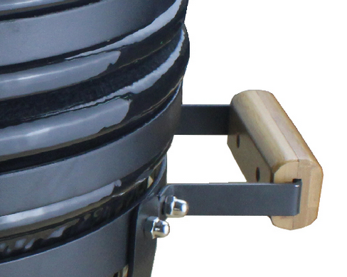 Barbecue Kamado 16" (Ø 41cm) - Céramique Haute Densité - Noir - Personnalisable