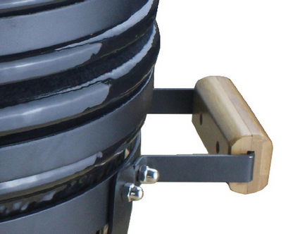 Barbecue Kamado 16" (Ø 41cm) - Céramique Haute Densité - Noir - Personnalisable
