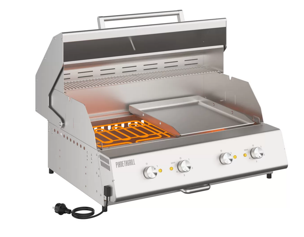 Le Pianetagrill Electric FRY TOP 750 , Passez en mode écoresponsable
