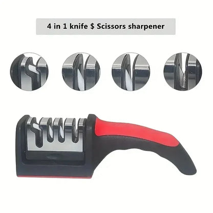 Affûteur de couteaux à 4 segments (ciseaux)