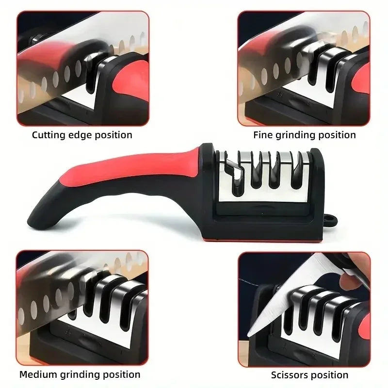 Affûteur de couteaux à 4 segments (ciseaux)