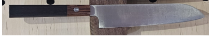 Santokou - Couteau de Chef Japonais Traditionnel en Acier Forgé