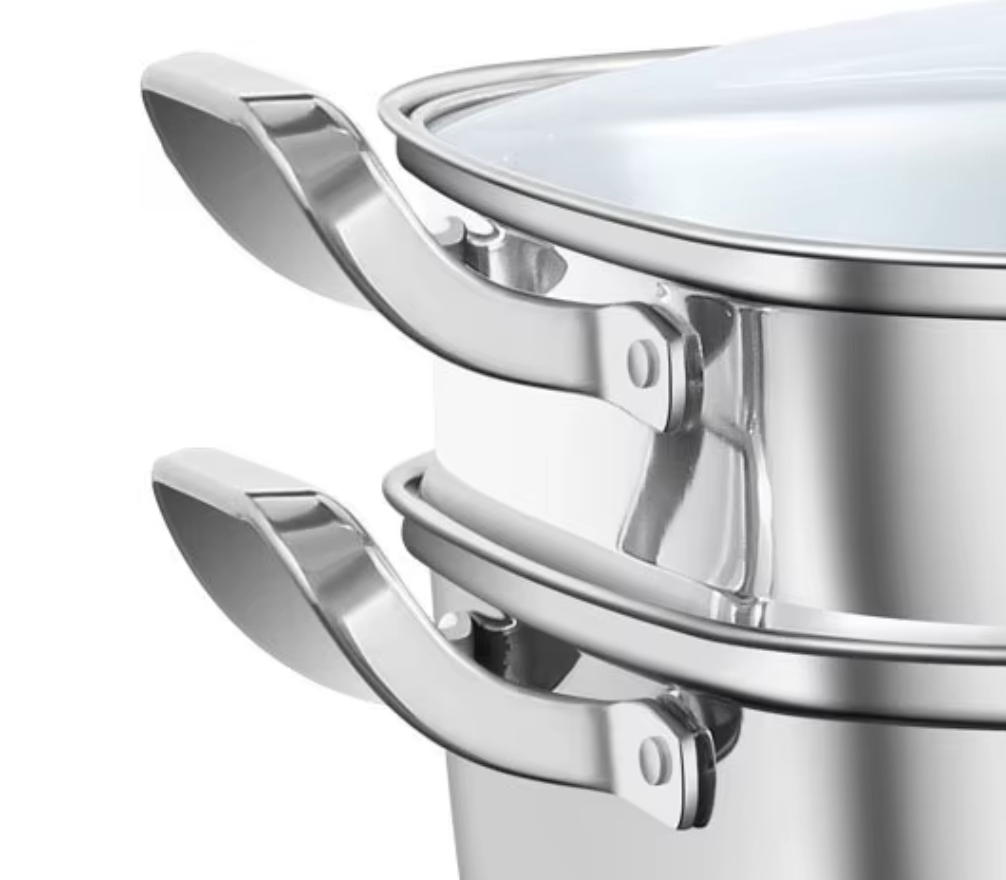 FusionSteam ! Cuit-vapeur inox grande capacité 30cm multi-usage - livraison offerte