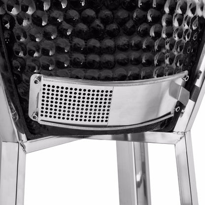 Barbecue Kamado 21" (Ø 52cm) - Céramique Haute Densité - Noir - Personnalisable